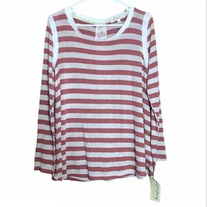 Striped blouse NWT
